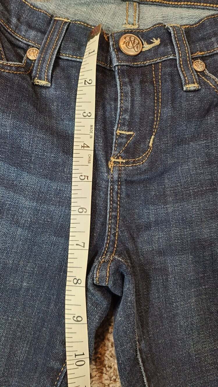 Rock & Republic Kasandra Bootcut Blue Jeans Womens Size 2 M - Picture 5 of 9